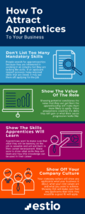 How To Attract More Apprentices Infographic